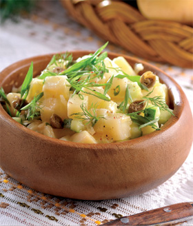 Горячий салат