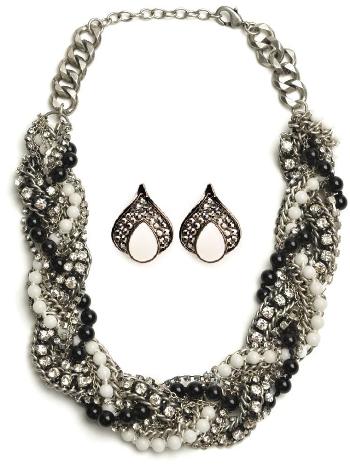 серьги и кулон