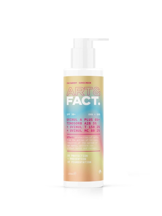 Protective milk SPF30 Art&Fact, 2580 rubles.