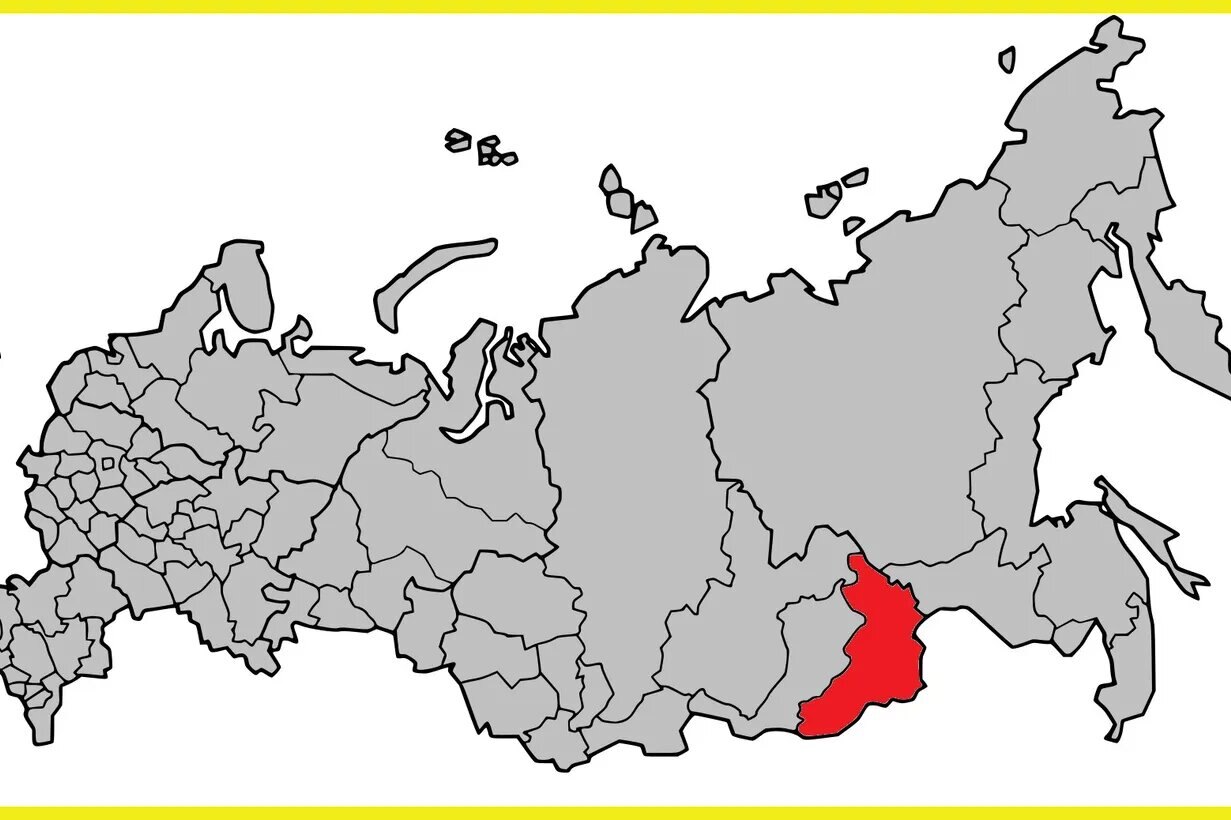 Вопрос для настоящих патриотов: какой регион России выделен на этой карте