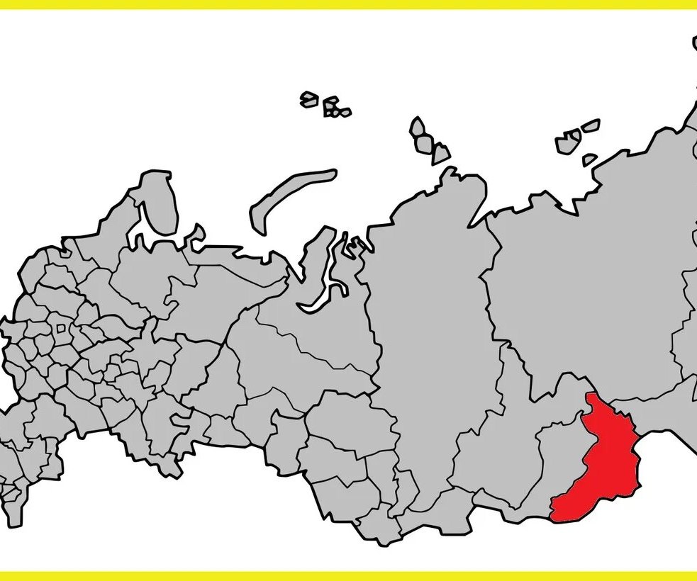 Вопрос для настоящих патриотов: какой регион России выделен на этой карте