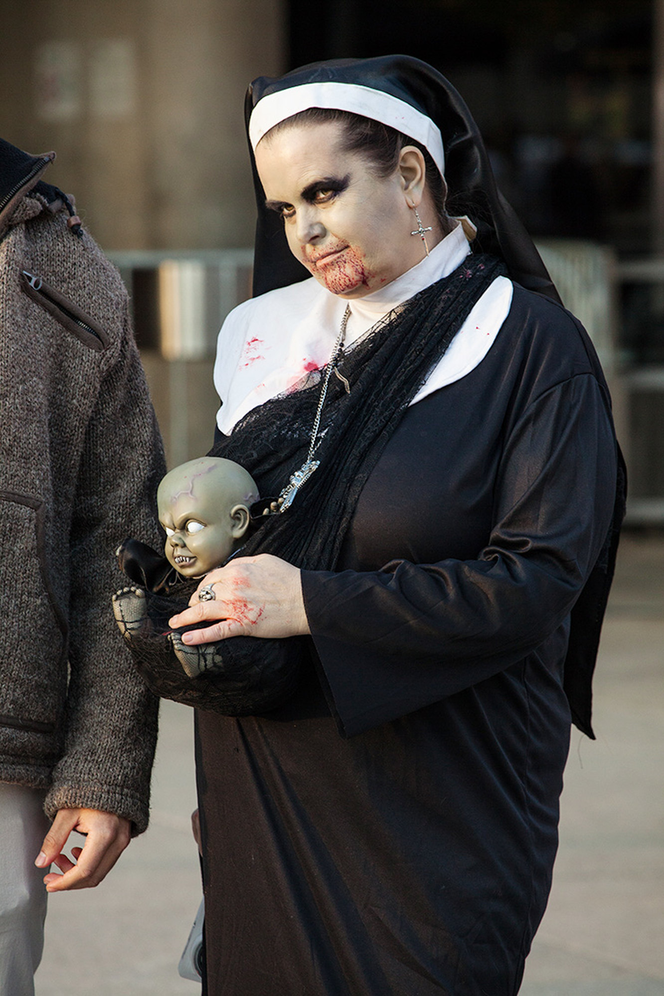 монашка хэллоуин