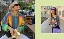 Этой осенью тебе не обойтись без «попугайных» вязаных свитеров — показываем, как носить их стильно
