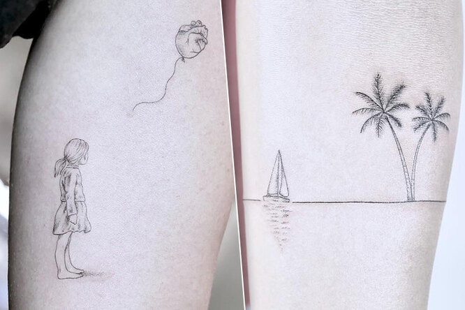 Рисунок со смыслом: 15 крутых и необычных идей для мини-тату