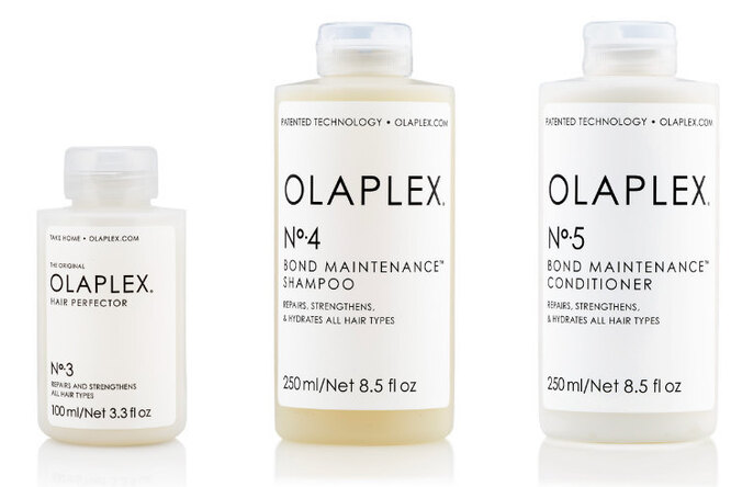 Теперь у Olaplex есть шампунь и кондиционер для домашнего использования Теперь у Olaplex есть шампунь и кондиционер для домашнего использования