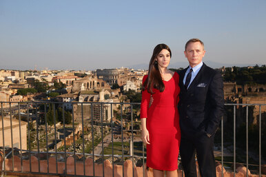 «007: Спектр»: Моника Белуччи и Дэниэл Крейг в Риме