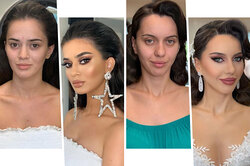 Жених не узнает: потрясающие фото невест до и после свадебного макияжа
