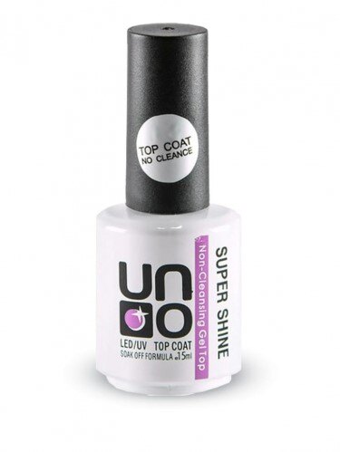 Верхнее покрытие для гель-лака Uno, SUPER SHINE, 750 руб.