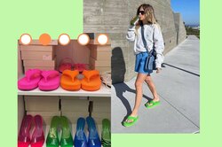 Сандалии-желе и другая обувь-суперхит из 90-х вернулась — с чем ее носить?