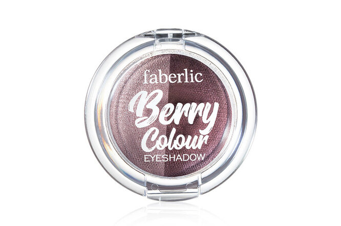 Запечённые тени для век Berry Colour в оттенке Very Berry, Prom.ua Faberlic