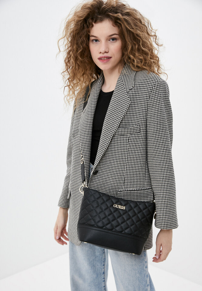 Стеганая кросс-боди, Guess, 14399 руб.