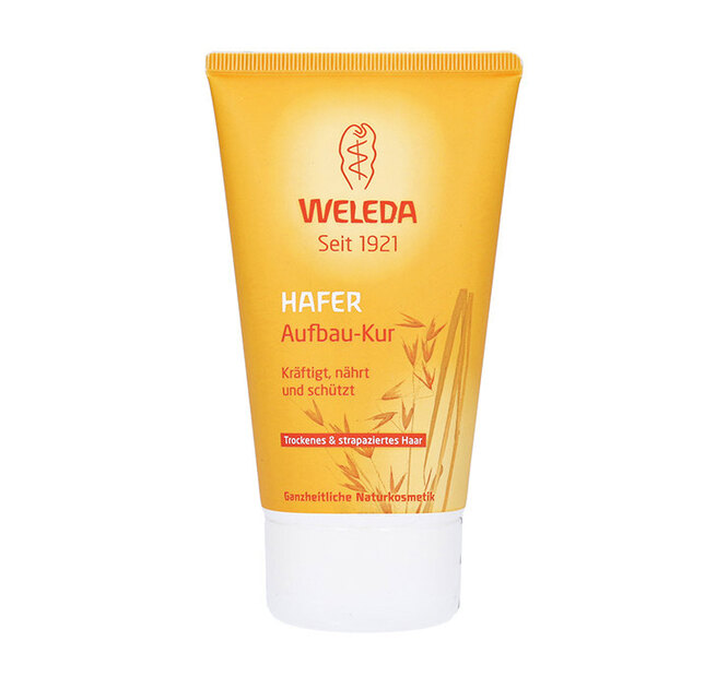Восстанавливающая маска для сухих волос Oat Replenishing Treatment, Weleda