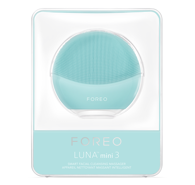 Силиконовая щетка для очищения лица Luna Mini 3, FOREO