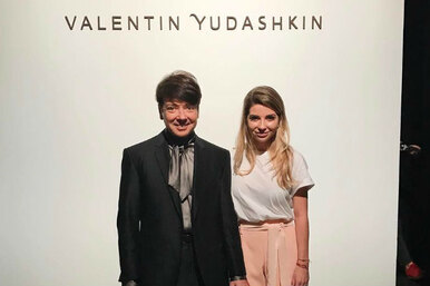 Папа с дочкой: Галина и Валентин Юдашкины вышли вместе на Неделе моды в Париже