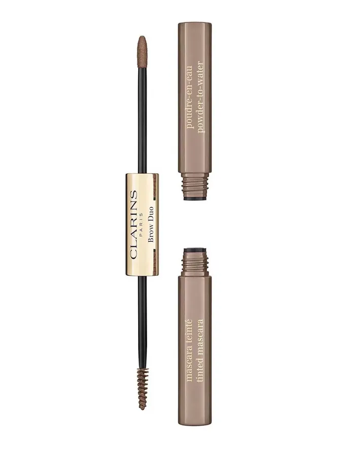 Средство для макияжа и фиксации бровей Brow Duo, Clarins, 2950 руб.