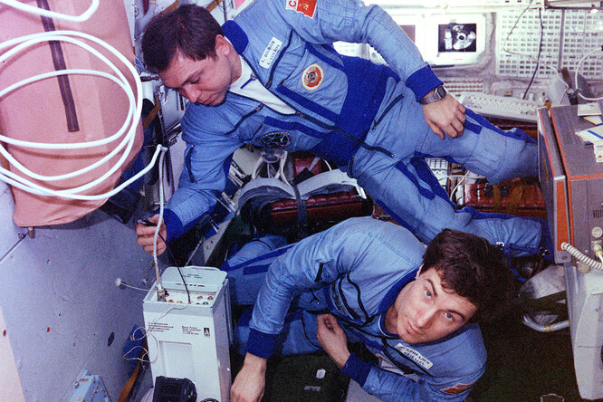 This cosmonaut went to space from the USSR and returned to another country