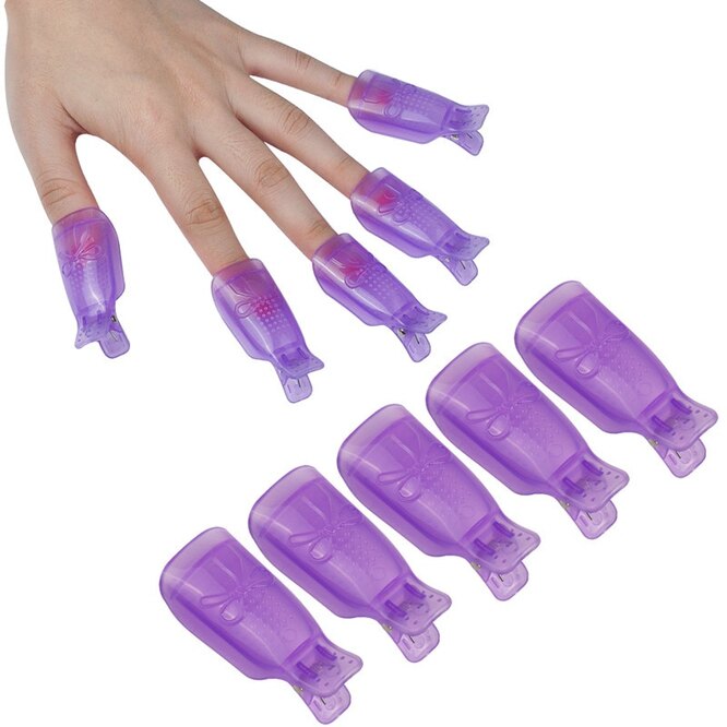 Зажимы для ногтей, 89 руб. (AliExpress)