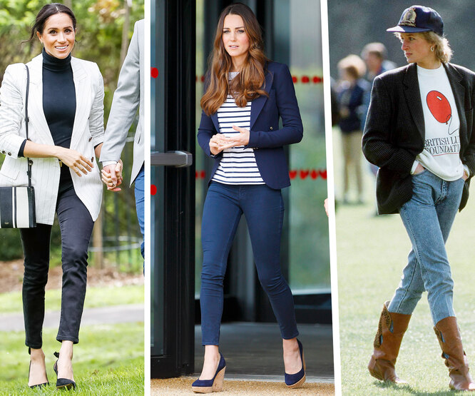 Носим деним по-королевски: какие джинсы выбирают принцессы и с чем их сочетают