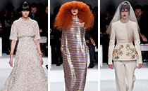 Неделя Высокой моды в Париже: показ Schiaparelli, весна 2014