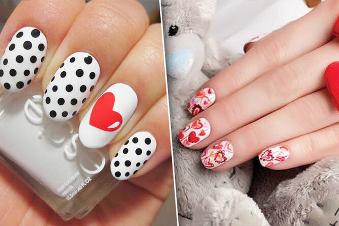 Влюблена до кончиков ногтей: 10 идей маникюра ко дню Святого Валентина