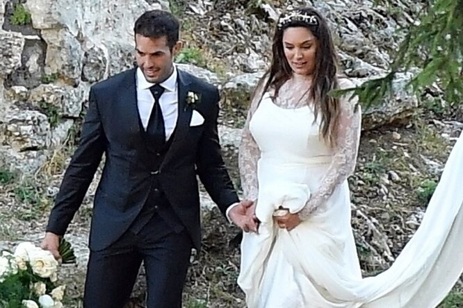 «Свадьба мечты»: Келли Брук вышла замуж за итальянского манекенщика