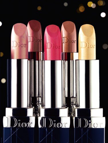 Серия рождественской помады Rouge Dior от Dior