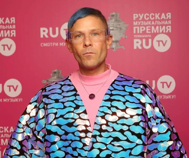 Митя Фомин на русской музыкальной премии RU.TV