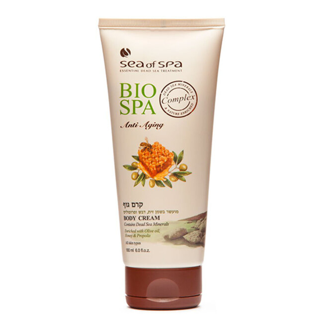 Крем для тела с оливковым маслом, медом и прополисом BIO SPA, 259 руб.