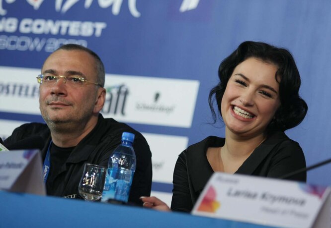 Константин Меладзе и Анастасия Приходько представили Россию на "Евровидении-2009"