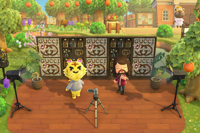 Gucci запустили свой остров в популярной игре Animal Crossing: New Horizons Gucci запустили свой остров в популярной игре Animal Crossing: New Horizons