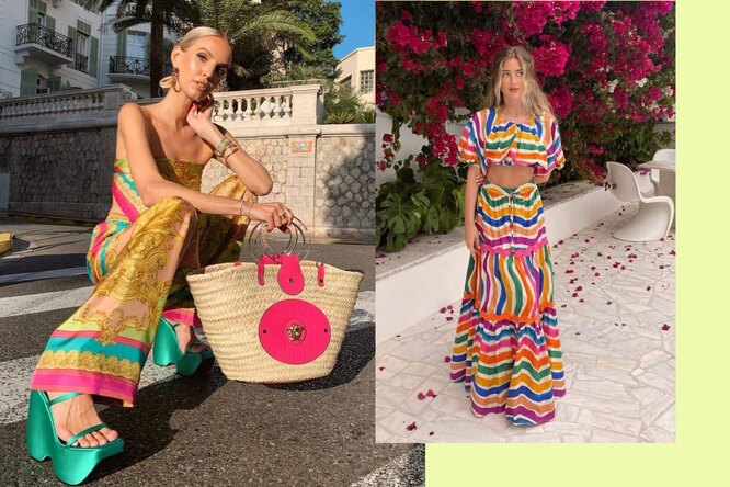 Party in Capri: Fashion bloggers rushed to transform into Italians