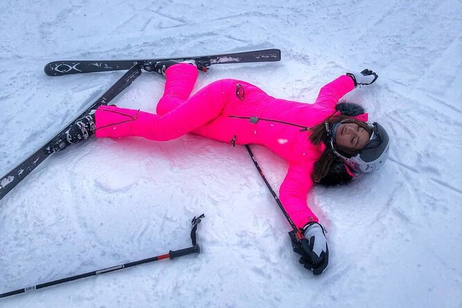 Ольга Бузова упала и ела снег в «лучший день» своей жизни