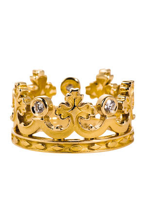 Кольцо Carera y Carera, желтое золото, бриллианты