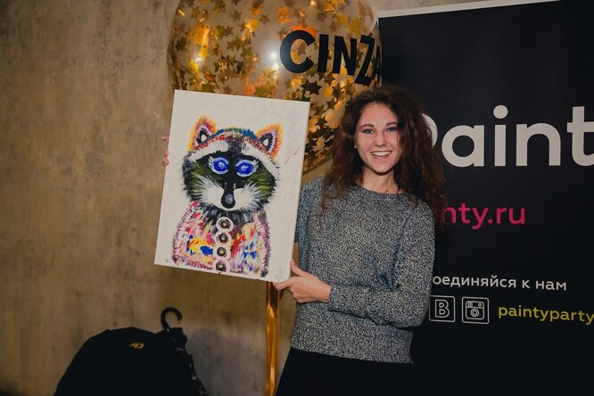Вечеринки за мольбертом: в Москве прошла арт-вечеринка Painty Вечеринки за мольбертом: в Москве прошла арт-вечеринка Painty