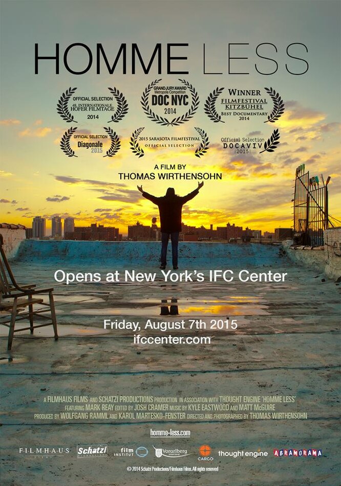 Фильм «Бездомный» был отмечен многими кинокритиками и получил призы на фестивалях документального кино/DR
