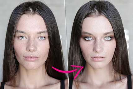Увеличиваем глаза с помощью макияжа — пошаговая фотоинструкция