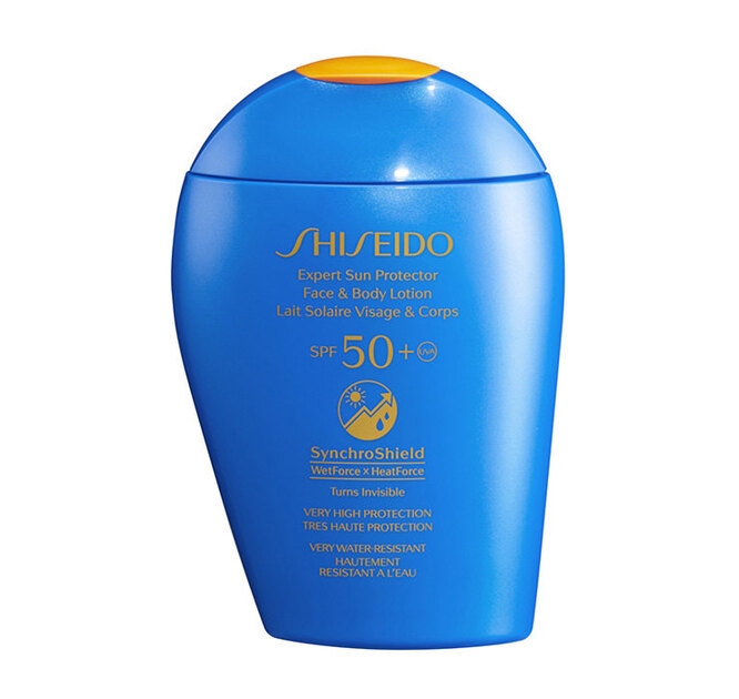 Солнцезащитный лосьон для лица и тела Expert Sun Protection Face & Body Lotion SPF 50+, Shiseido