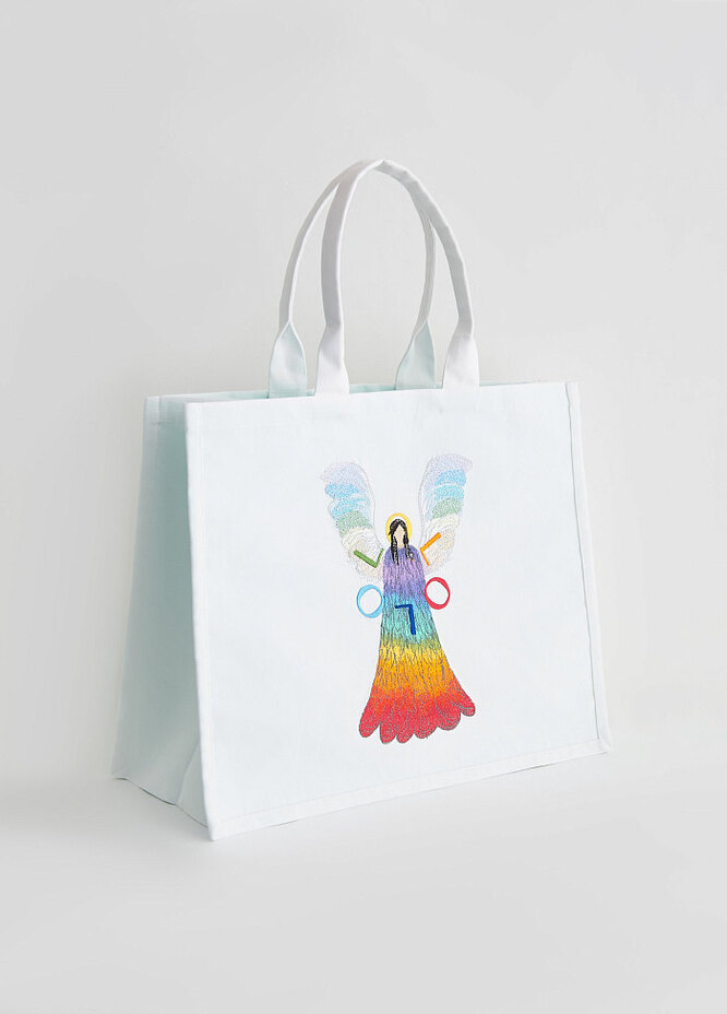 Tote bag ololol, 10200 rubles.