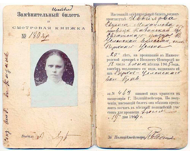 Going on a yellow ticket: what rules did Russian escorts have to follow