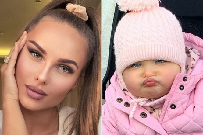 Певица Ханна впервые показала лицо годовалой дочери: забавное фото Певица Ханна впервые показала лицо годовалой дочери: забавное фото