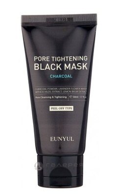Eunyul, маска-пленка с углем для сужения пор, 690 руб.