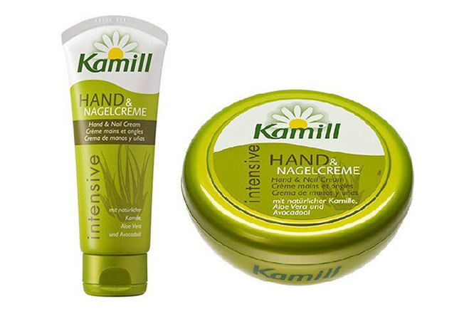 Herbal Hand & Nagelcreme Organic Chamomile Extract, Bisabolol and A Five-Herb Extract, Kamill 