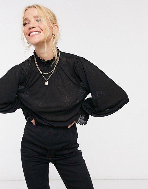 Блуза из сетки, ASOS DESIGN, 1190 руб.