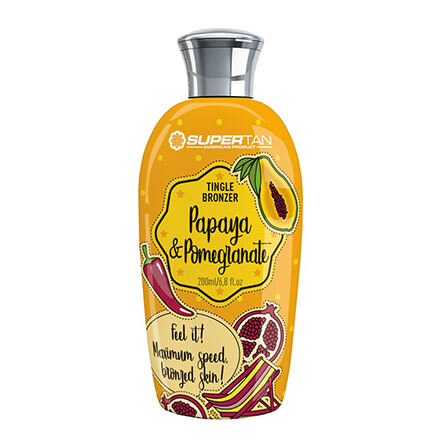Крем для загара Papaya & Pomegranate, SuperTan, 1000 руб.