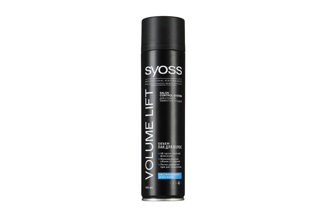 Лак для волос Syoss  Volume lift, экстрасильная фиксация
