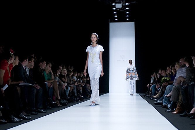 Показ Borodulin's на Mercedes-Benz Fashion Week