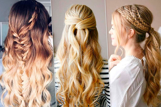 Укладка на длинные волосы: 100 идей с фото, как красиво уложить волосы дома