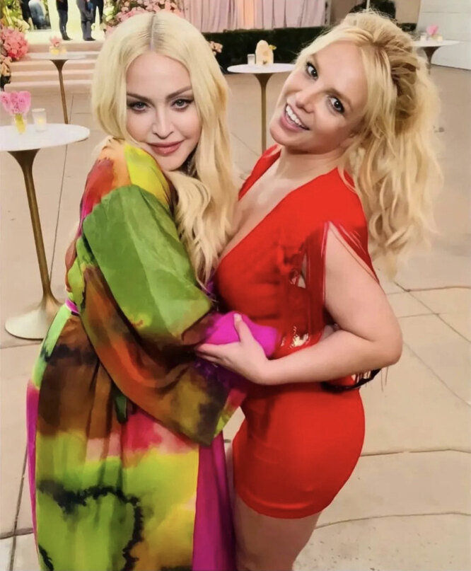Мадонна и Бритни Спирс — давние подруги