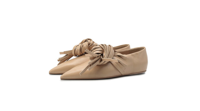 Балетки Jil Sander, 72100 руб.