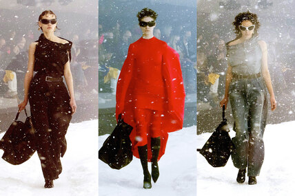 Все обсуждают смелый показ Balenciaga — лучше и холоднее не было